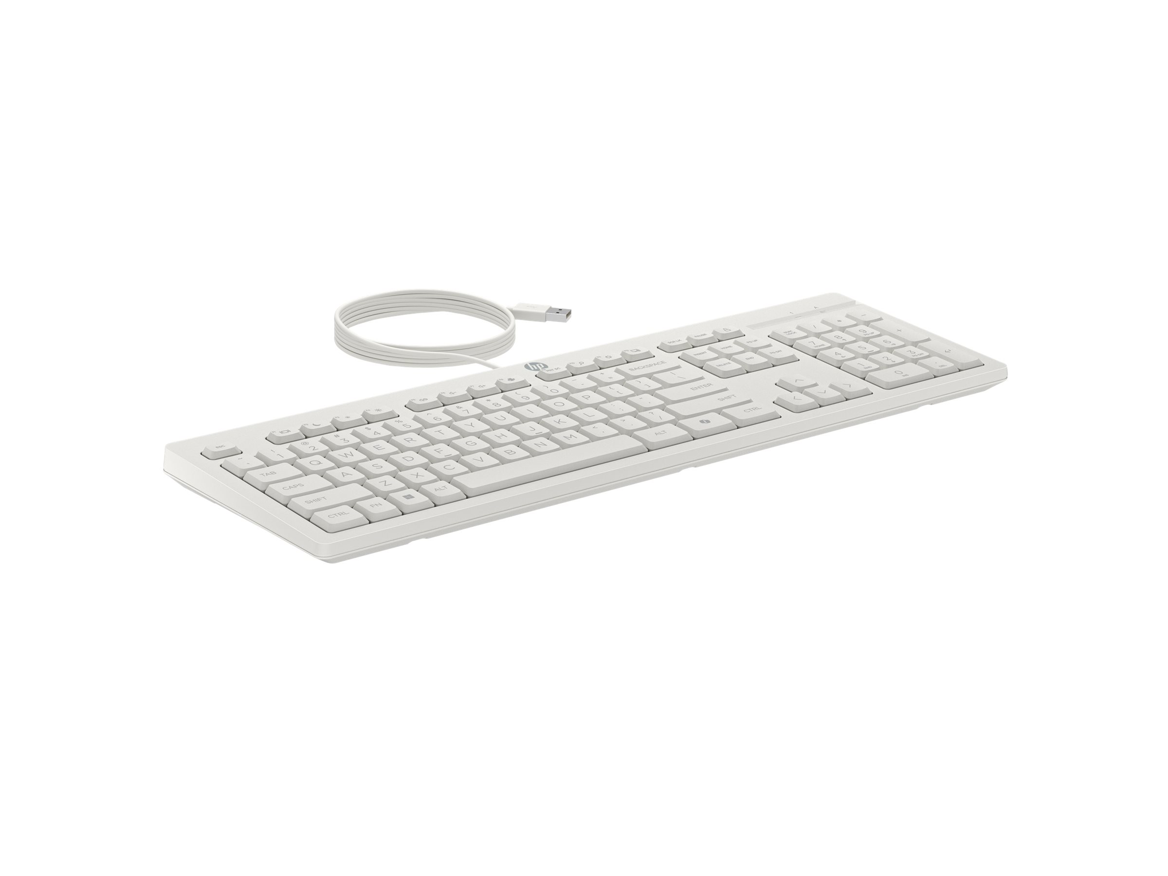 HP 225 Tastatur-und-Maus-Set Kabelgebunden Kaschmirweiß