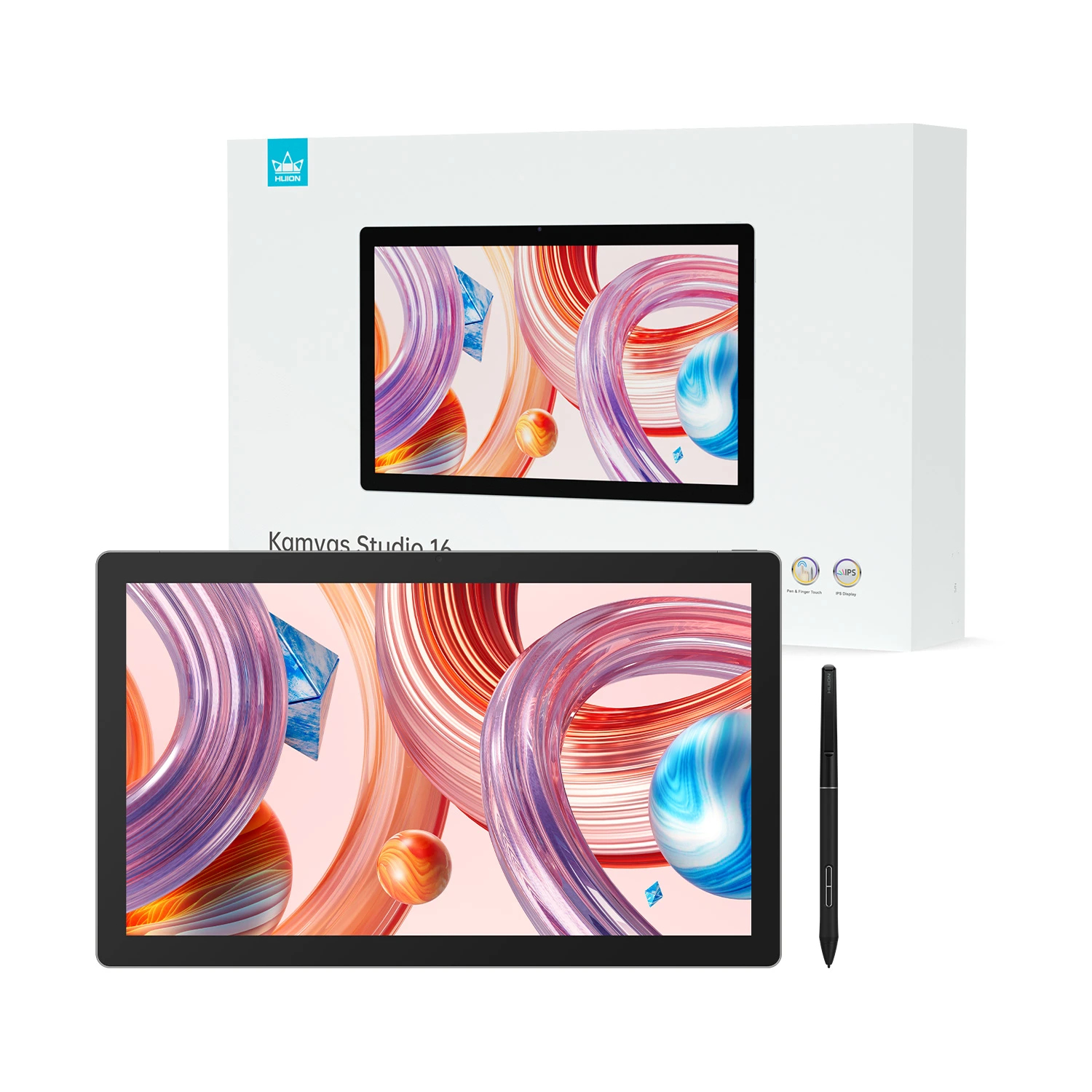 Huion Kamvas Studio 16 Grafiktablett 15,8" Intel Core i7 16 GB RAM 512 GB Grau