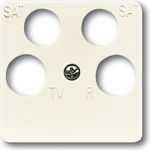 Busch-Jaeger 1753-0-8634. Produktfarbe: Elfenbein, Markenkompatibilität: Busch-Jaeger, Design: konventionell. Breite: 50 mm, Höhe: 50 mm (1753-0-8634)