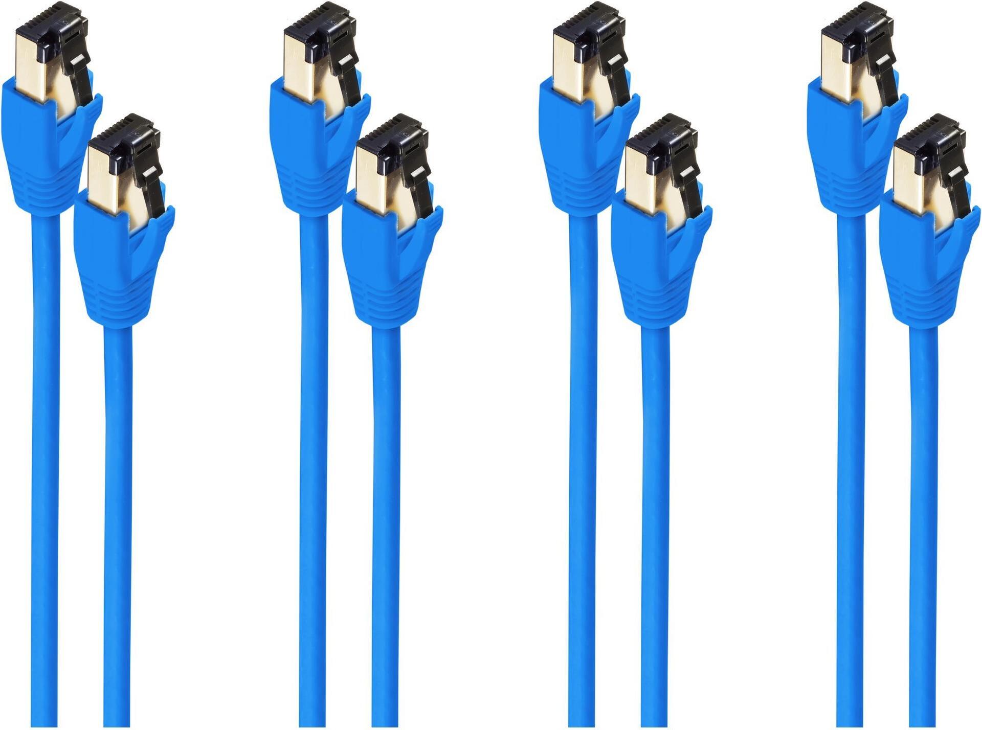 S/CONN maximum connectivity ®-BASIC-S--Patchkabel cat. 8.1 F/FTP PIMF LSZH blau 3,0m--VE4 (SC08-41041-4)