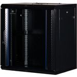 Rockstable 12 HE 19" Wandschrank mit Glastür (RS19-6412)