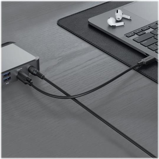 ALOGIC DX2 Dockingstation USB-C 2 x DP 1GbE Schwarz