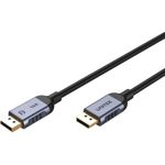 UNITEK C1626GY01-2M DisplayPort 2.1 Schwarz (C1626GY01-2M)
