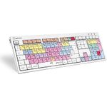 Logickeyboard LKB-PT-CWMU-UK. Tastatur Formfaktor: Standard. Tastatur-Stil: Gerade. Übertragungstechnik: Verkabelt, Geräteschnittstelle: USB, Tastatur-Schlüsselschalter: Mechanischer Switch, Tastaturaufbau: QWERTY. Kabellänge: 1,5 m. USB-Hub, Empfohlene Benutzung: Büro. Produktfarbe: Mehrfarbig (LKB-PT-CWMU-UK)
