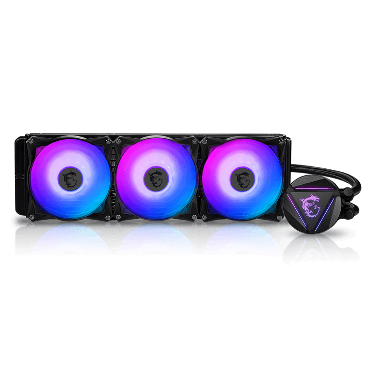 MSI MAG CORELIQUID 360R V2 Prozessor-Flüssigkeitskühlsystem 360 mm Schwarz