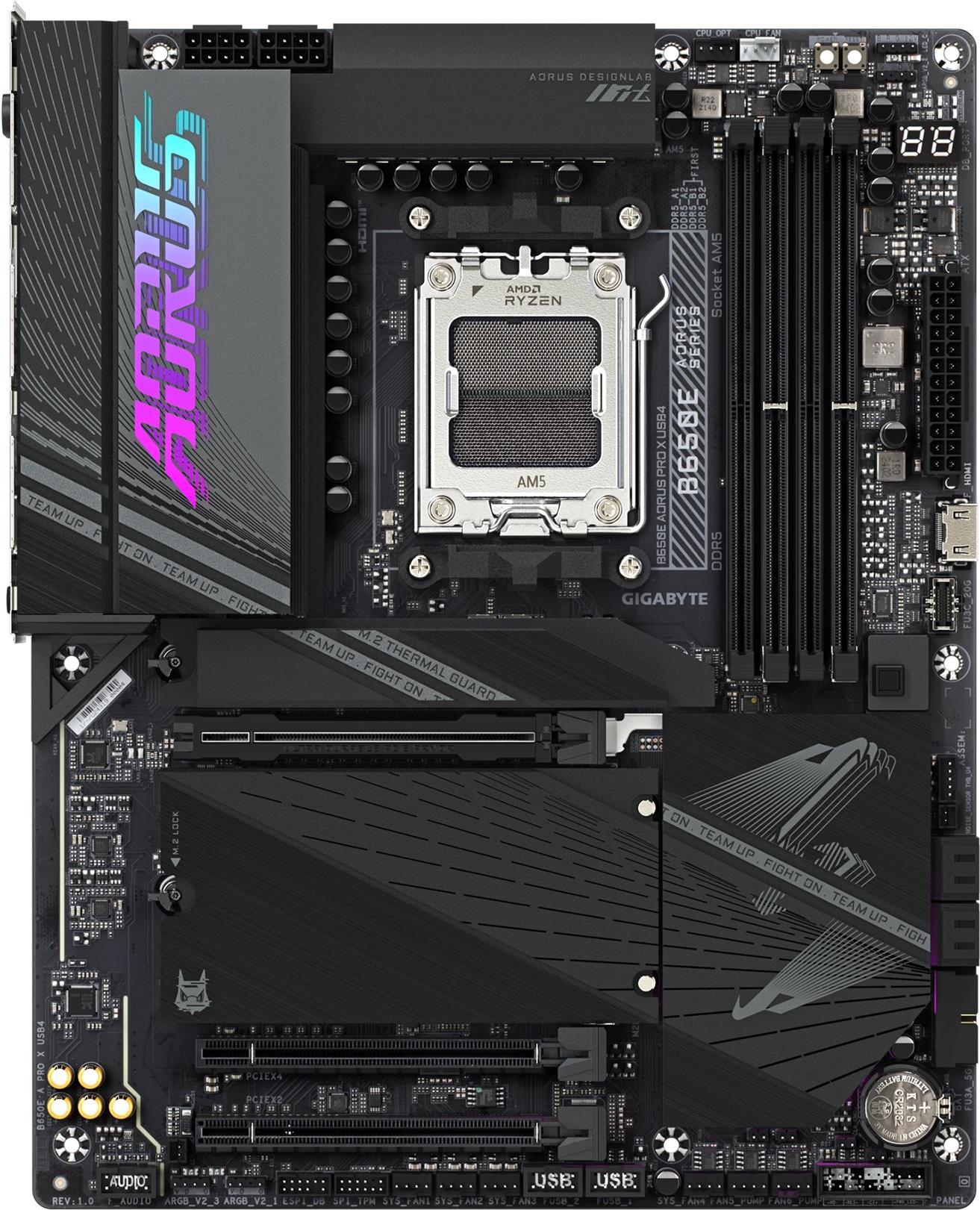 Gigabyte B650E A Pro X USB4 (B650,AM5,ATX,DDR5) (B650E A PRO X USB4)