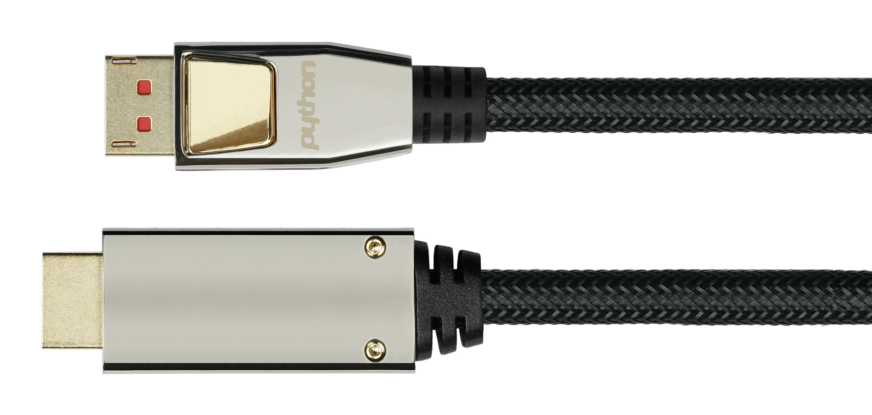 Python GC-M0219 DisplayPort auf HDMI Kabel 5 m Schwarz