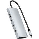 Satechi USB-C Multiport Adapter 8K with Ethernet V3 silver (ST-P8KES)