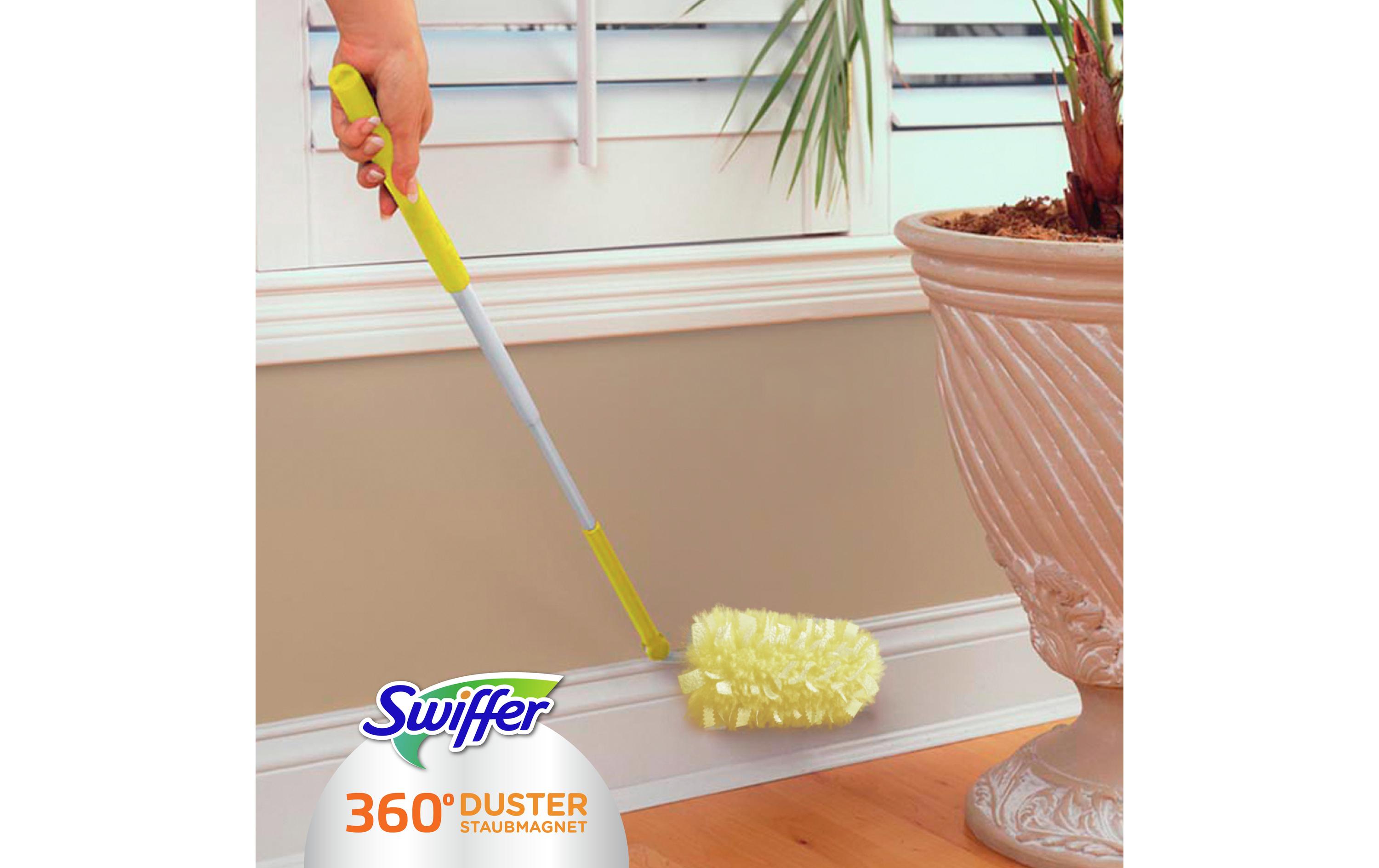 Swiffer Staubmagnet 360° Ersatztücher Nachfüllpack, Gelb