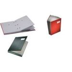 LEITZ Unterschriftenmappe, PP-Überzug, 20 Fächer, schwarz DIN A4, Fächerblock aus grauem, saugstarkem Löschkarton (5700-00-95)