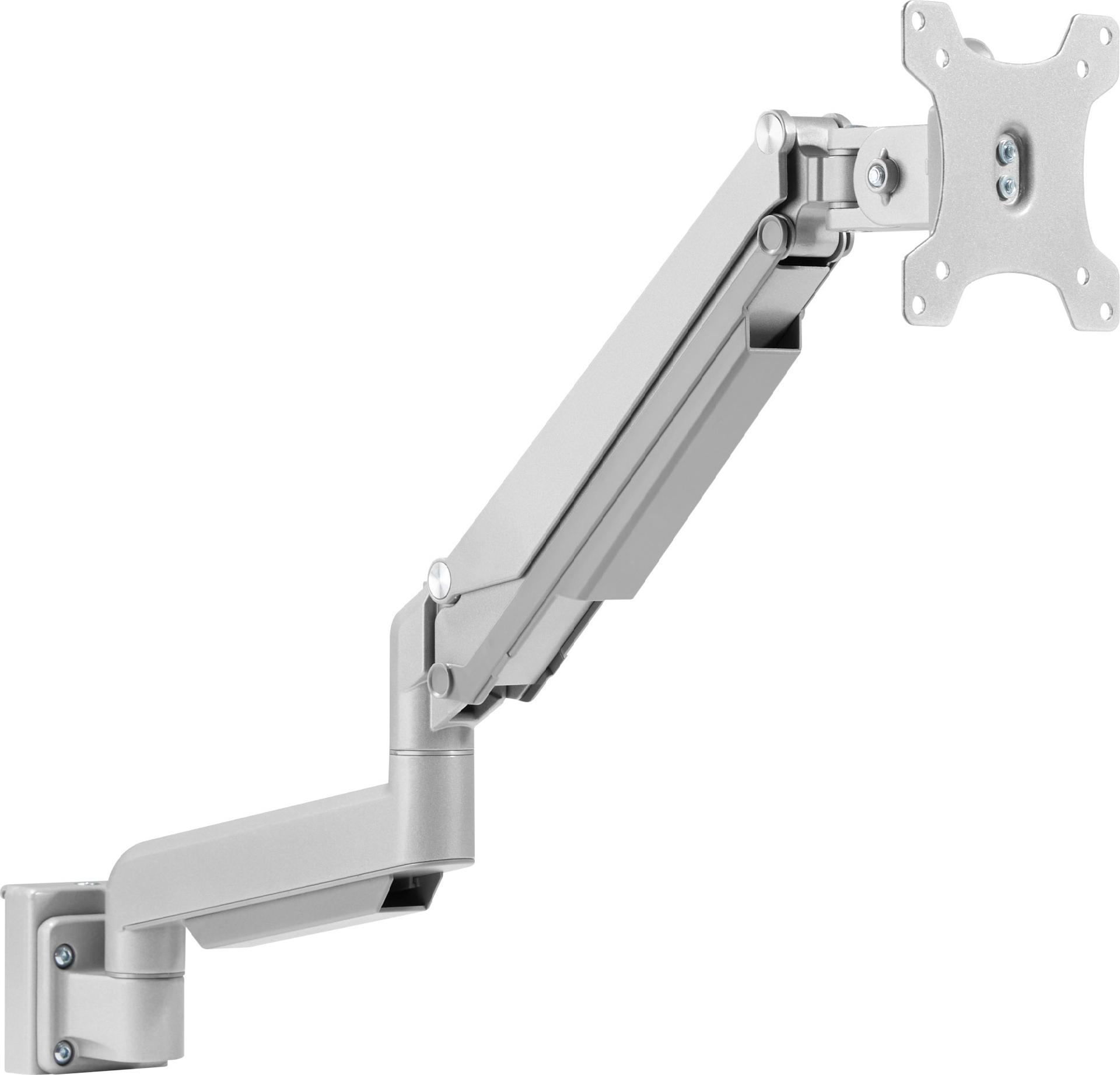 InLine Slatwall Lifter Monitorhalterung 17"-32" bis 9 kg VESA 75/100 mm Silber