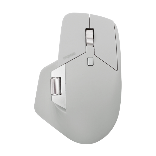 Rapoo MT760L Maus rechts RF Wireless + Bluetooth 3200 DPI Grau