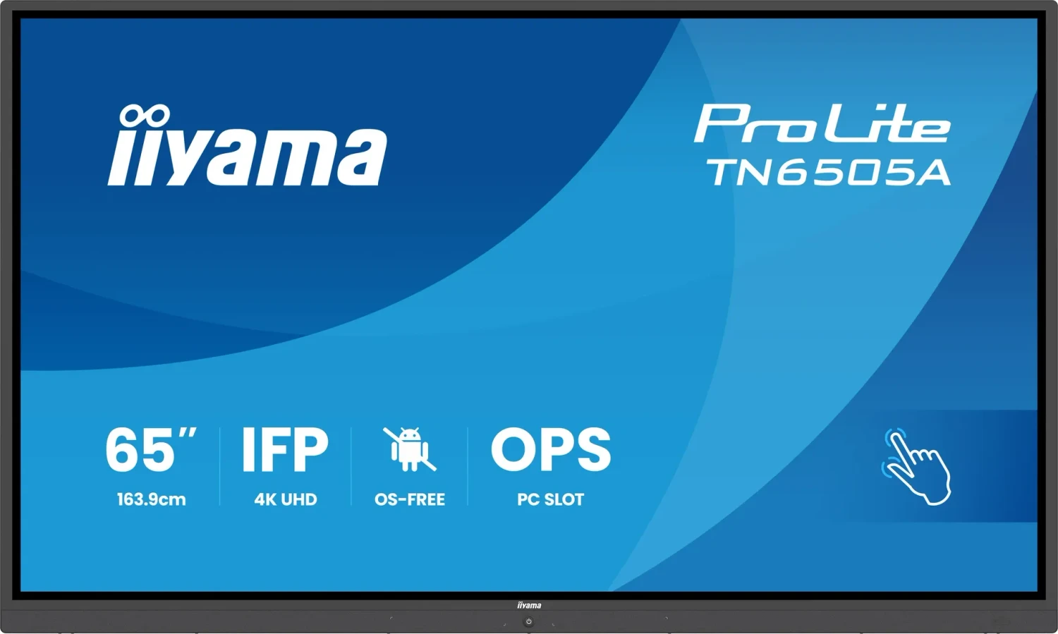 IIYAMA 163.9cm(65") TN6505A-B1AG M-Touch 2xHDMI+DP+USB-C IPS  (TN6505A-B1AG)
