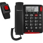Amplicomms BigTel 50 Alarm Plus DE/FR Analog Telefon dark grey (ATL1424096)