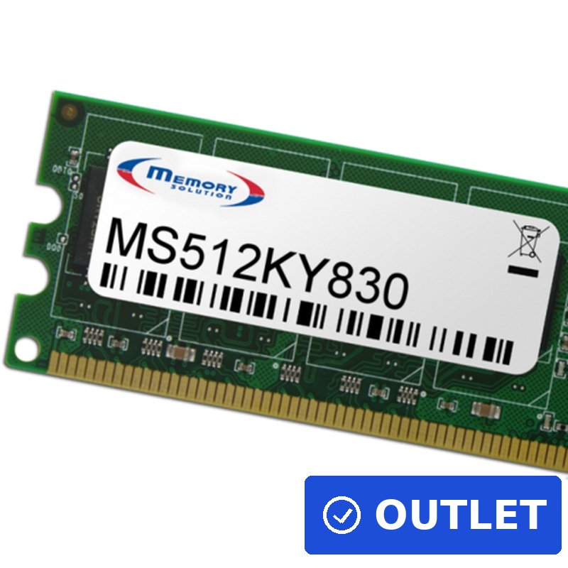 Memory Solution MS512KY830 Druckerspeicher (MDDR-512, 870LM00076) (B-Ware)