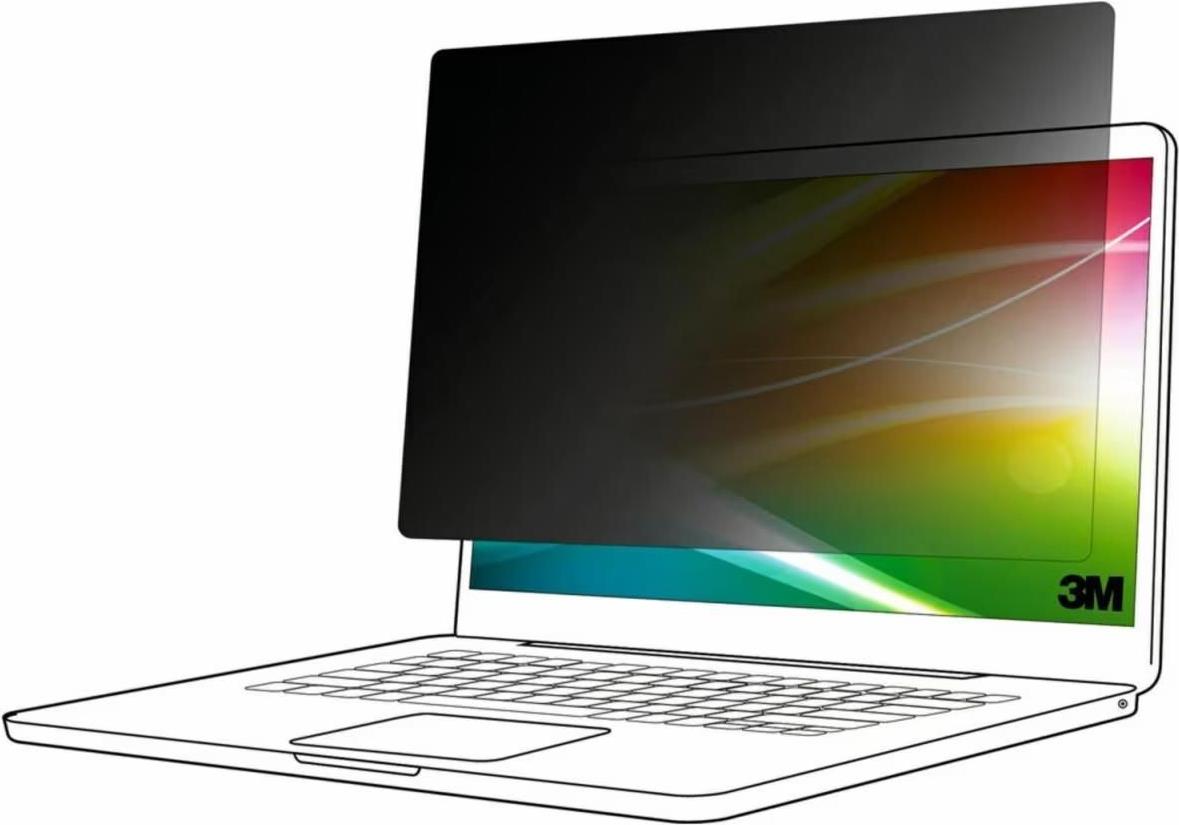 3M Bright Screen Privacy Filter - Blickschutzfilter für Notebook (horizontal) - 43,9 cm (17,3) (BP173W9B)
