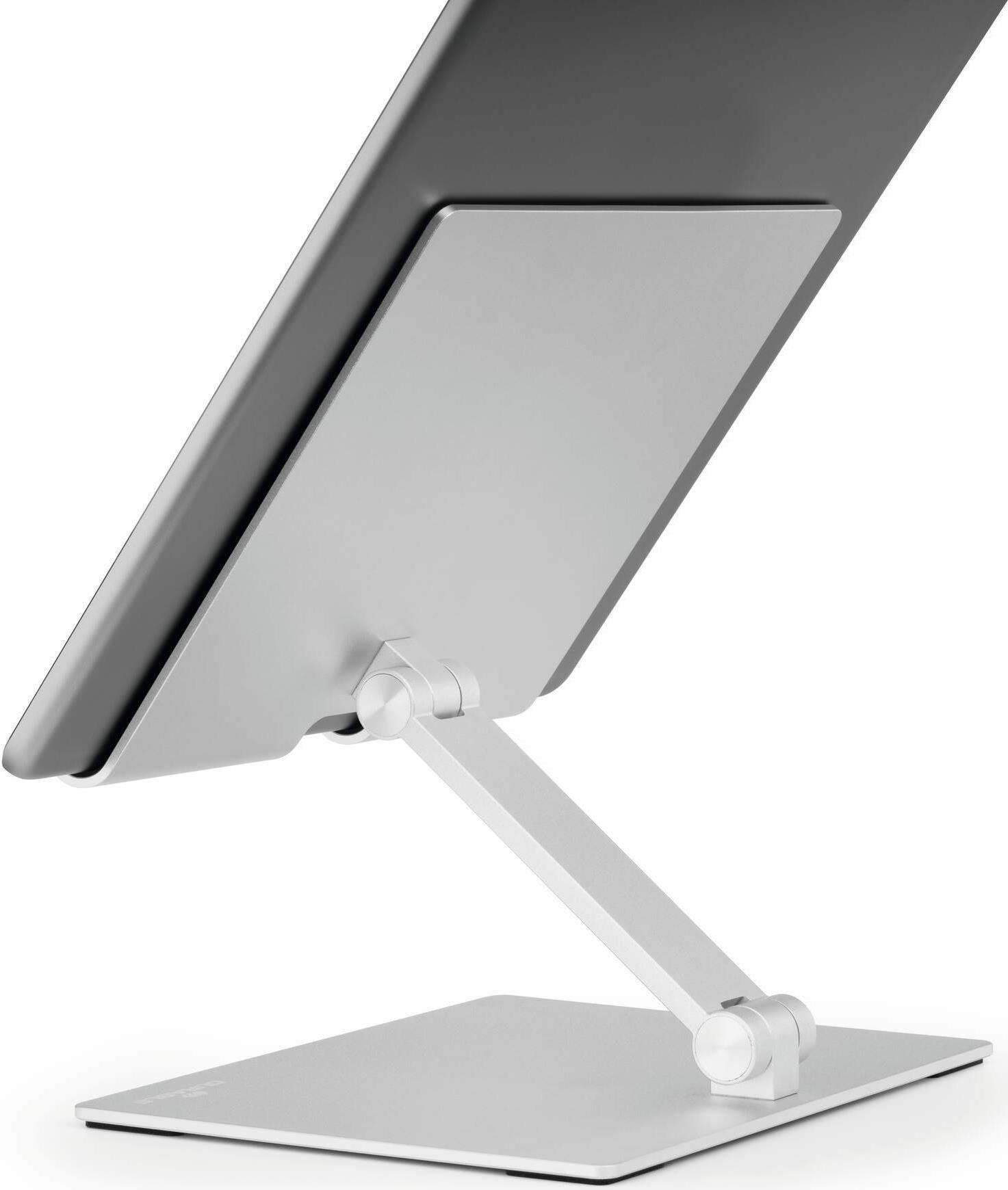 DURABLE Tablethalterung TABLET STAND RISE 894023 Zusammenklappbar Silber