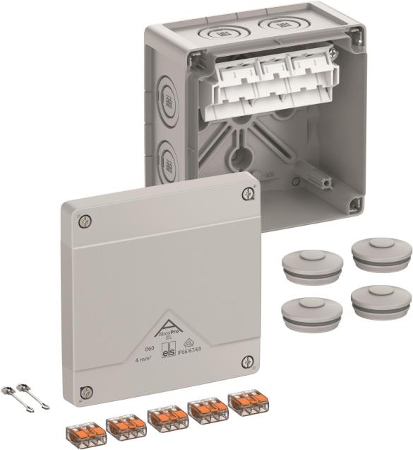 Spelsberg Abzweigkasten Abox Pro SL-4² Schutzart IP66/IP67/IP69 max.4² 40444001 1 (40444001)