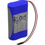 Ansmann 1S2P Akkupack 2x 18650 Kabel Li-Ion 3.6 V 7000 mAh (2447-3033-20)