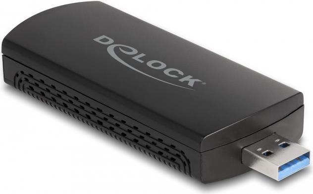 Delock Wi-Fi 6 Dualband WLAN USB Adapter AX1800 (1201 + 574 Mbps) (12771)