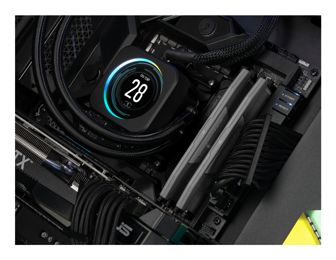 Corsair Vengeance 64 GB DDR5 5600 MHz CL36 DIMM Kit (4 x 16 GB) Grau