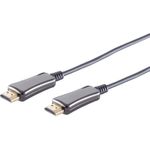 Optisches HDMI Kabel, 4K 60Hz, schwarz - Länge: 75,00 m (30-05755)