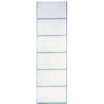 LEITZ Beschriftungsschildchen auf Streifen, ohne Lochrand Maße: (B)73 x (H)40 mm, weiß, selbstklebend, auf Endlos- (6640-00-00)