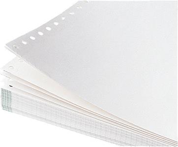 SOENNECKEN Tab.-Papier 30,50cm (12\")x240-weiß 4-fach/LP -A4 hoch SD 500 Bl./Pack. (5919)