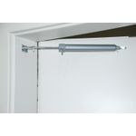 BRÜDER MANNESMANN MAN 41115 - Pneumatischer Türschließer, weiß (41115)