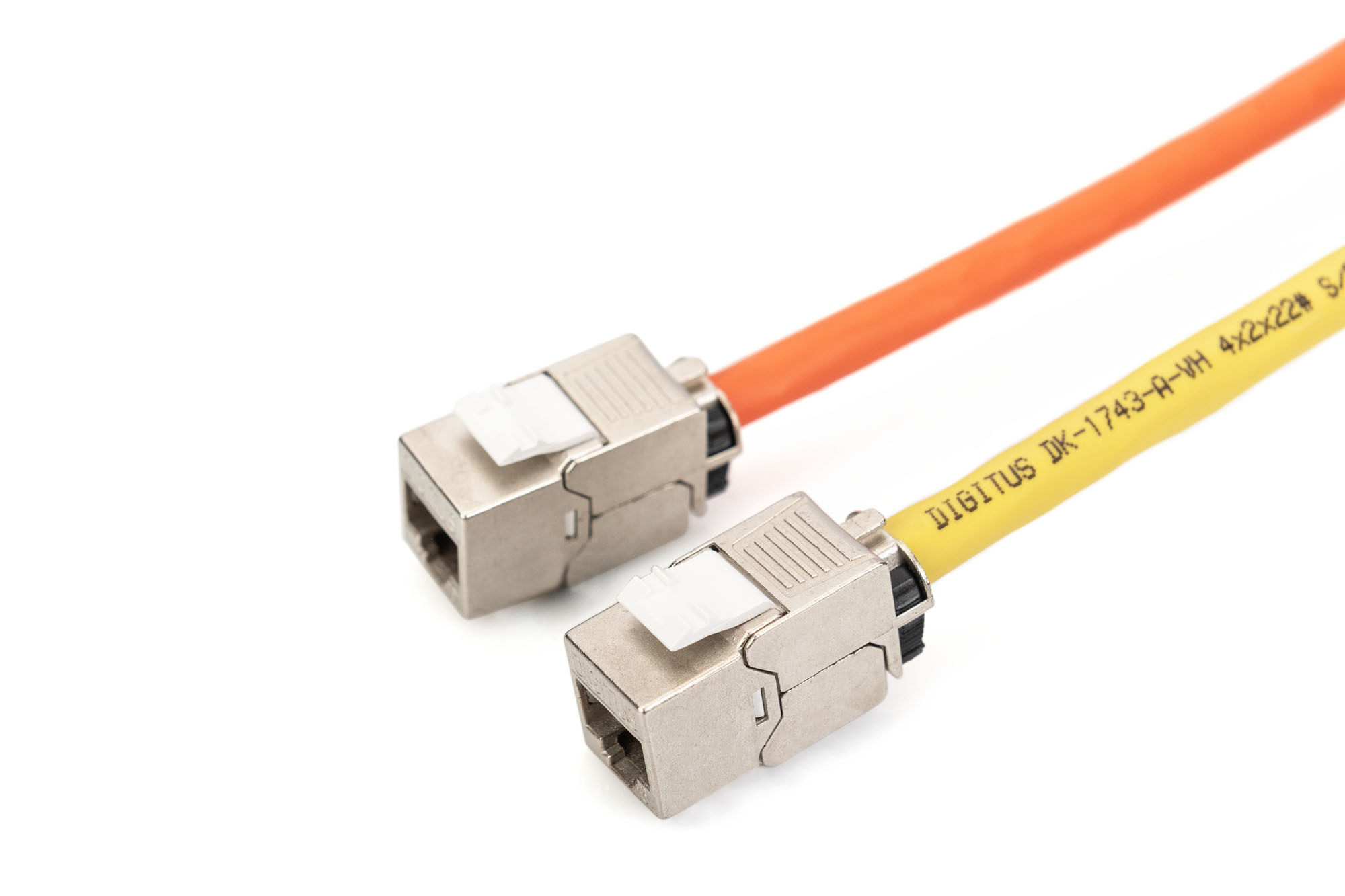 Digitus DIGITUS Professional DN-93617-24 CAT 6a STP Keystone Modul 500 MHz Set 24 Stück Silber