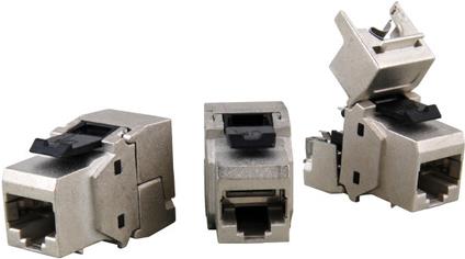 EFB-Elektronik RJ45 Keystone STP, Cat.6A, 500MHz, Komponenten zertifiziert Hersteller: EFB Elektronik (E-20070)