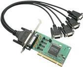 MOXA Pci Kort. 4 Port Rs-232. (5/12Vdc Out)