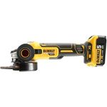 DeWalt DCK2026P2T-QW Kombiset DCD805 + DCG405, 18 V XR 2×5,0 Ah schwarz, gelb (DCK2026P2T-QW)