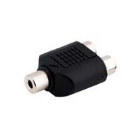 Audio Adapter 3,5mm Klinke Buchse an 2 x Cinch Buchse, Good Connections® (AD-35B2CB)