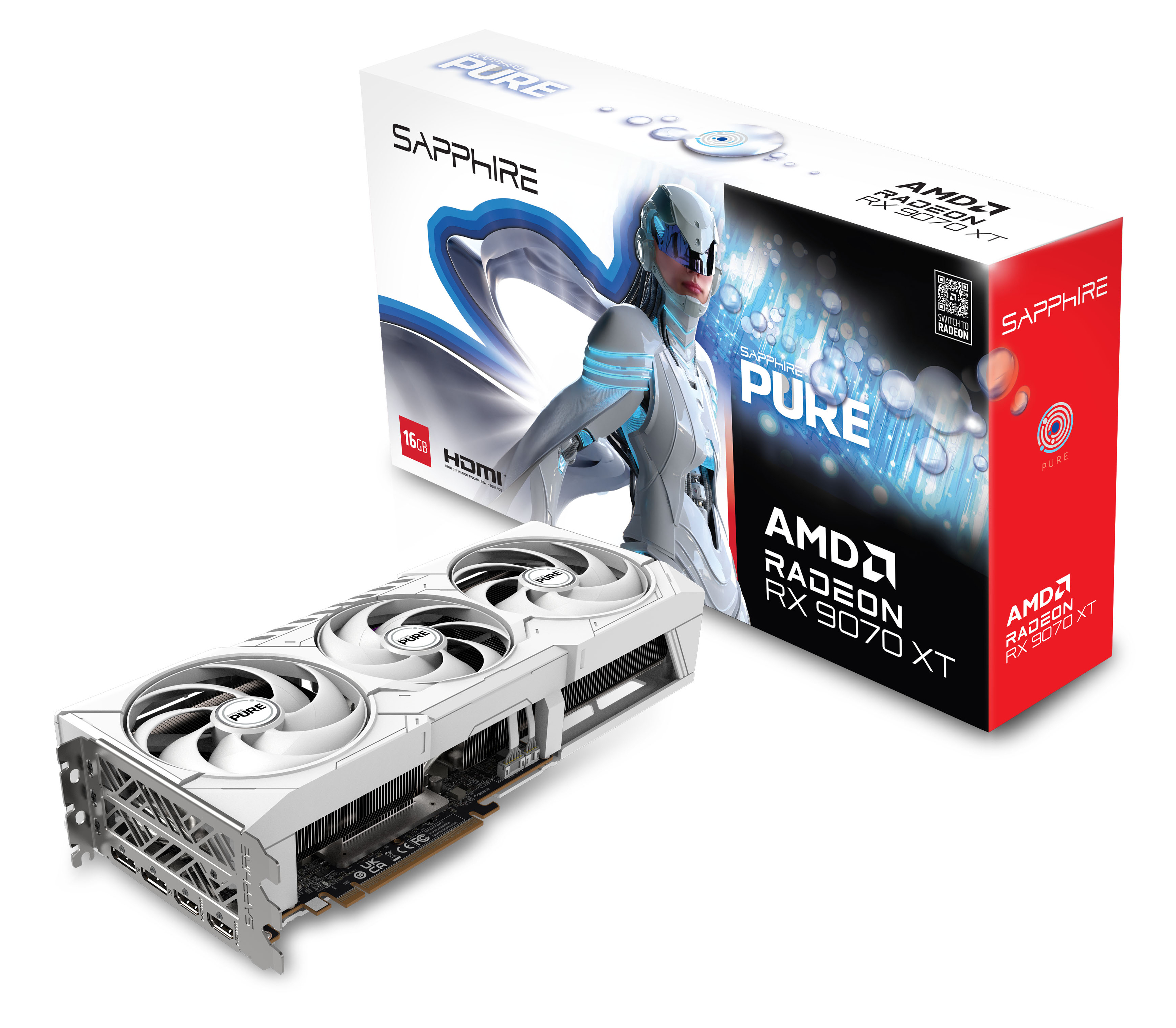 Sapphire Pure Radeon RX 9070 XT 16 GB GDDR6