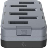ZEBRA WS101 6-Slot Spare Battery Charger, Allows Charging of 6 Spare Batteries. Country Specific Power Supply (PWR-WUA5V45W1xx) and USB-C Cable (CBL-EC5X-USBC3A-01) are all sold separately. (SAC-WS1X-6S4-01)