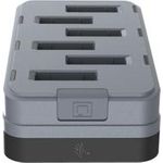 ZEBRA WS101 6-Slot Spare Battery Charger, Allows Charging of 6 Spare Batteries. Country Specific Power Supply (PWR-WUA5V45W1xx) and USB-C Cable (CBL-EC5X-USBC3A-01) are all sold separately. (SAC-WS1X-6S4-01)