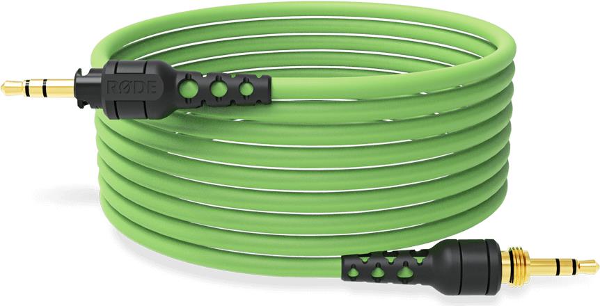 RØDE NTH-Cable24 green Audio-Kabel 2,4 m 3.5mm TRS Grün (NTH-CABLE24G)