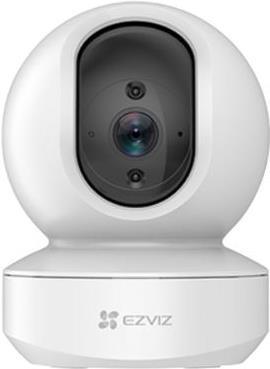 EZVIZ Indoor Schwenk / Neige Überwachungskamera Dome, IP Kamera 2K-Auflösung. 4MP, 350° / 55° schwenkbar mit 360° Blick, WLAN, LAN, Zwei-Wege-Audio, Nachtsicht, Smart Motion Tracking, Sleep Mode, TY1 4MP, H.265, Pan / Tilt, MicroSD-Karte und Cloud, Alexa (303101948)