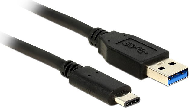 Delock SuperSpeed USB 10 Gbps (USB 3.2 Gen 2) Kabel Typ-A zu USB Type-C™ 0,5 m (83869)