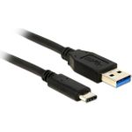 Delock USB-Kabel 24 pin USB-C (M) zu USB Typ A (M) (83869)