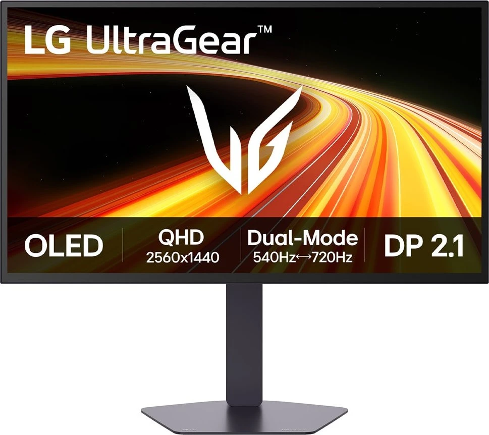LG 27GX790B-B 27" QHD OLED Gaming-Monitor 540 Hz Dual-Mode Schwarz (27GX790B-B.AEU)