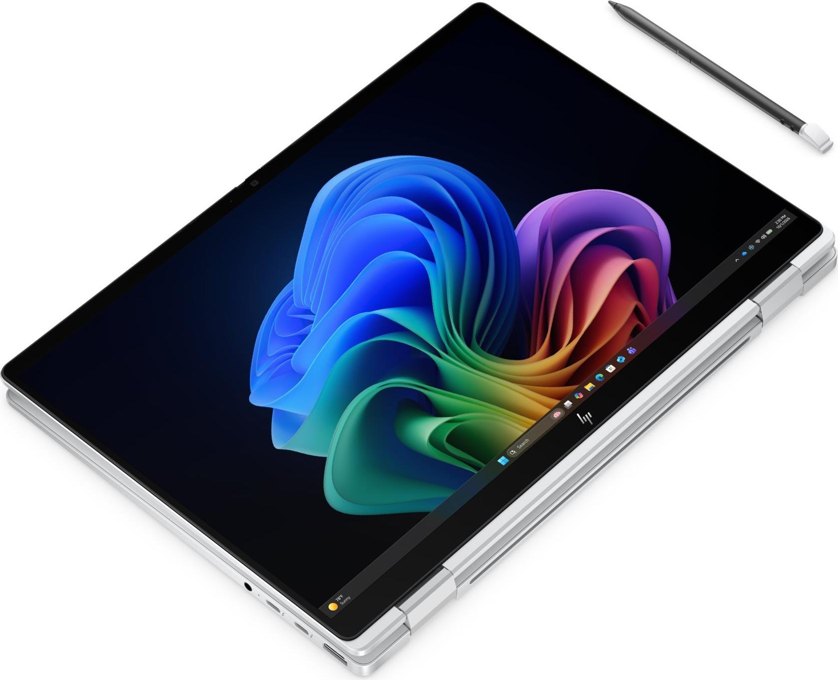 HP EliteBook X Flip G2i 14" WUXGA Touch Intel Core Ultra 7 356H 32 GB RAM 1 TB SSD 5G Windows 11 Pro Glacier Silver