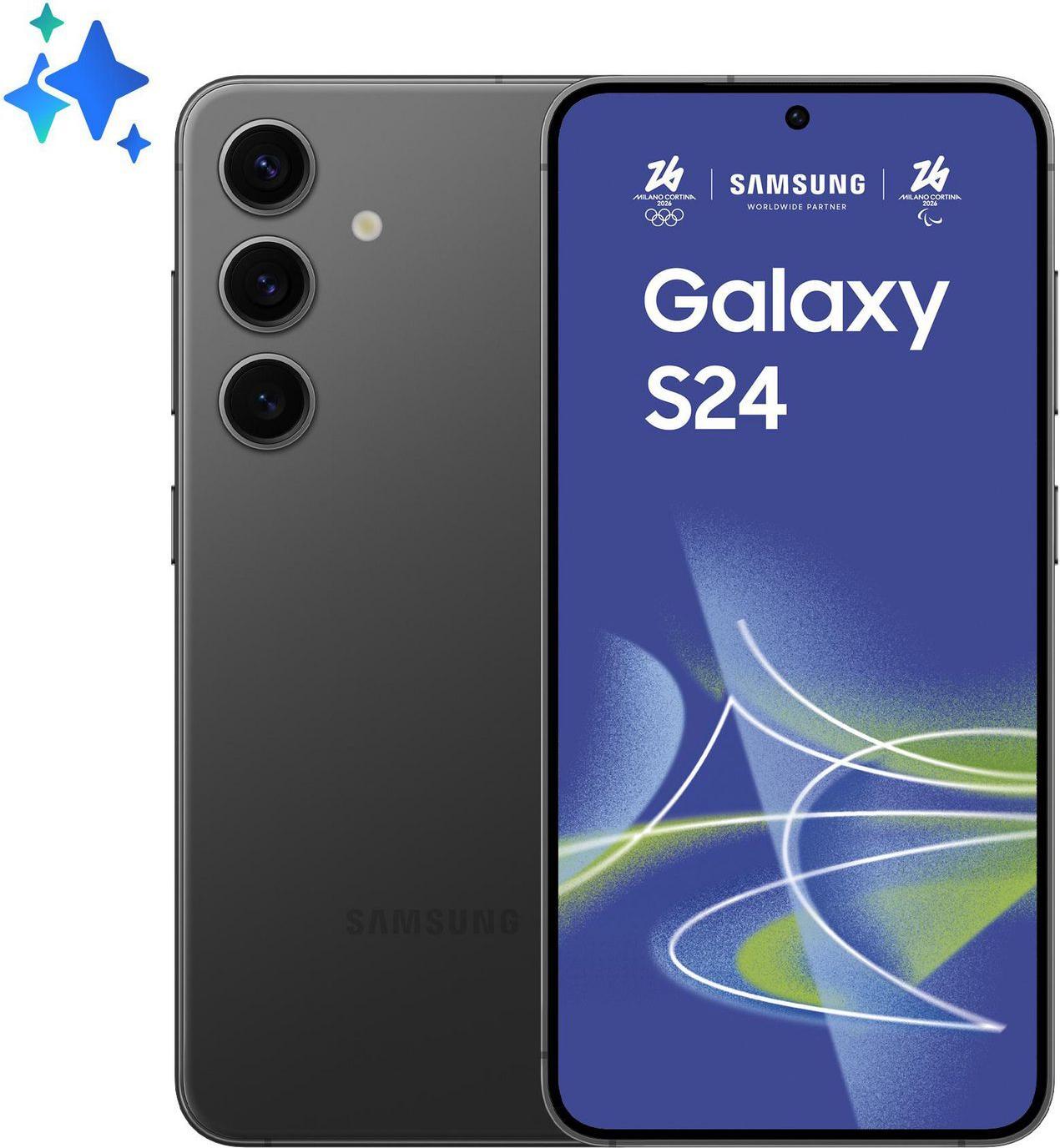 Samsung Galaxy S24 5G Smartphone 8 GB RAM 256 GB 6,2" AMOLED 120 Hz Triple-Kamera Onyx Black