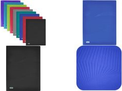 ELBA Sichtbuch Osmose, mit 40 Hüllen, farbig sortiert DIN A4, aus Polypropylen 0,5 mm, innovative Hüllenöffnung - 10 Stück (400105182)