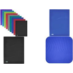 ELBA Sichtbuch Osmose, mit 40 Hüllen, farbig sortiert DIN A4, aus Polypropylen 0,5 mm, innovative Hüllenöffnung - 10 Stück (400105182)