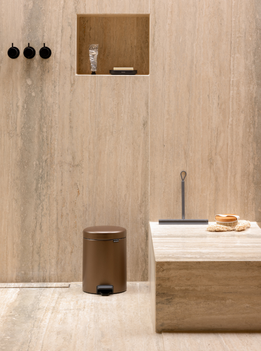 Brabantia Newicon Treteimer 5 l Warm Bronze