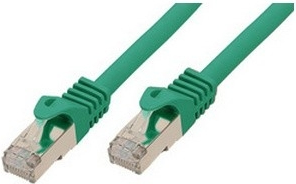 shiverpeaks BASIC-S Netzwerkkabel Grün 0,25 mCat.7 Rohkabel S/FTP (S-STP) (BS75511-0.25G)