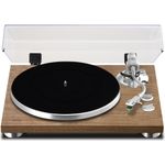 TEAC TN-400BT-X Audio-Plattenspieler mit Riemenantrieb Schwarz - Walnuss Manuell (TN-400BT-X)
