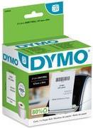 DYMO LabelWriter-Bonrolle, 57 mm x 91 m, weiß Endlos-Papierrolle, für Thermodirektdrucker, nicht klebend - 1 Stück (2191636)